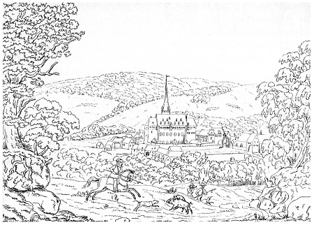 Erbach von Osten, vor 1634