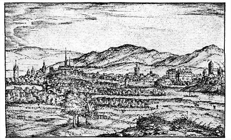 Ansicht von Eschwege, 1591