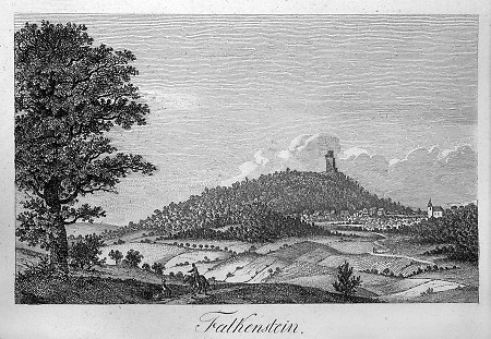 Ansicht von Falkenstein, 1823