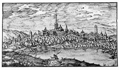 Ansicht von Frankenberg, 1591