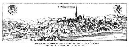 Ansicht von Frankenberg, 1605