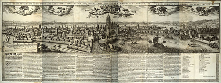 Ansicht von Frankfurt, 1658