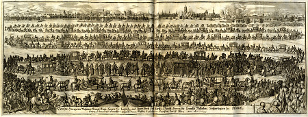 Einzug zum Wahltag 1658 nach Frankfurt, 1667