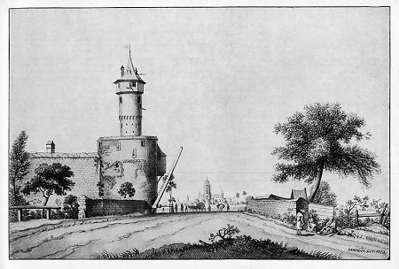 Ansicht der Galgenwarte, 1773