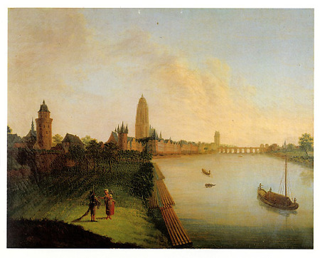 Ansicht Frankfurts von Westen, 1783