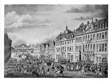 Einmarsch preußischer und hessischer Truppen am 2. Dezember 1792, nach 1792
