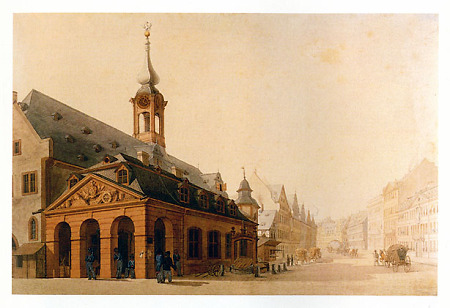 Ansicht der Konstablerwache, um 1830