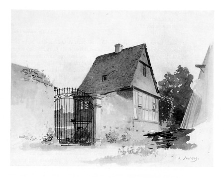 Ansicht des Tors im Zwinger an der Radgasse, 1849