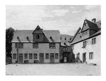 Ansicht des Senckenbergschen Hauses, 1866