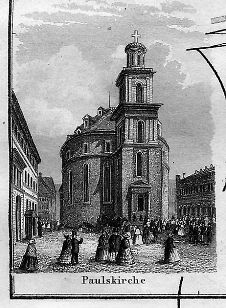 Ansicht der Paulskirche, 1867