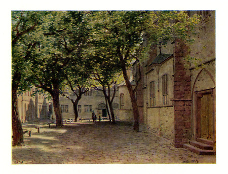 Ansicht der Leonhardskirche, 1869