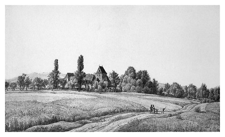 Ansicht des Kuhhornshofes, 1872