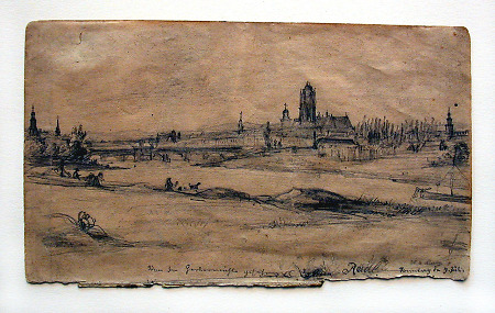 Ansicht Frankfurts von Südosten, 1. Hälfte 19. Jahrhundert