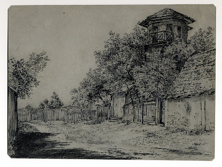 Ansicht des Willemer Häuschens, 19. Jahrhundert
