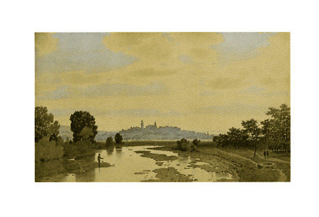 Ansicht von Friedberg, nach 1850