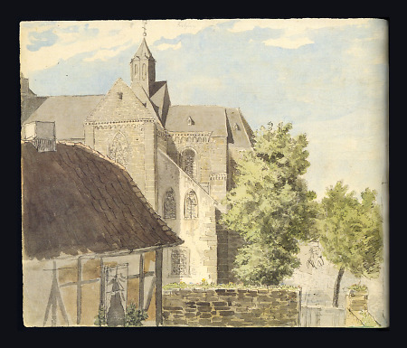 Blick auf den Dom von Süden, 1825