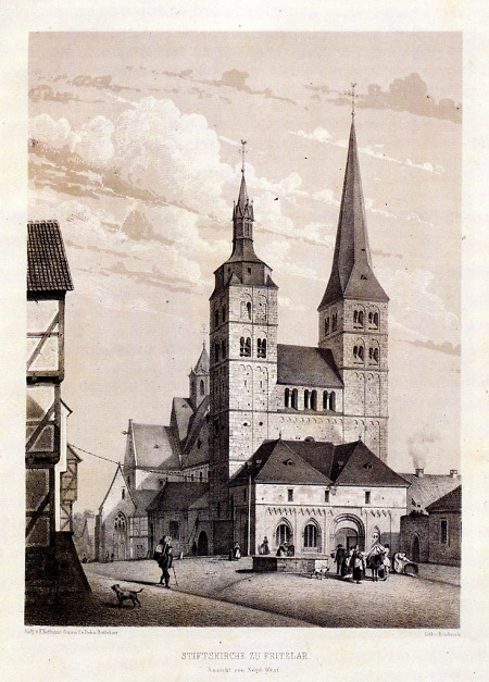 Ansicht des Doms von Nordwesten, 1860