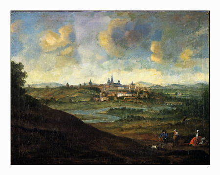 Ansicht Fritzlars von Südwesten, 1700-1750