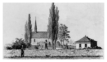 Alter Städtischer Friedhof von Norden, 1840