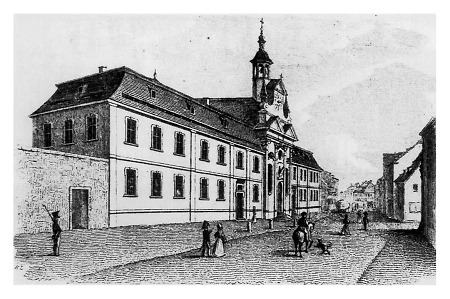 Nordansicht des Heilig-Geist-Hospitals, 1840