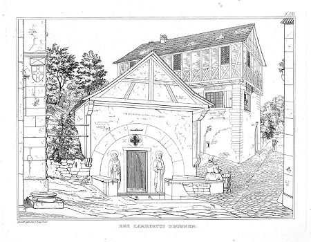 Ansicht des Lambertus-Brunnens, 1831