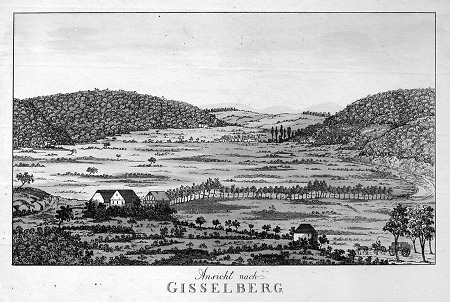 Ansicht nach Gisselberg, Anfang 19. Jahrhundert