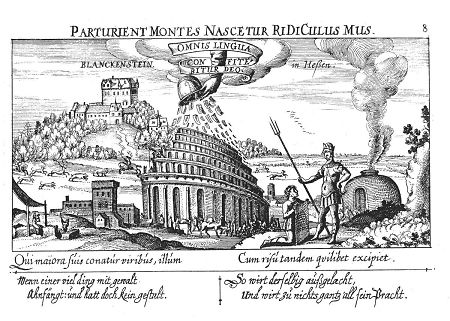 Ansicht von Blankenstein, 1626