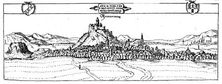 Ansicht von Gudensberg, 1605