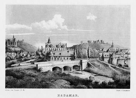 Ansicht von Hadamar, 1864