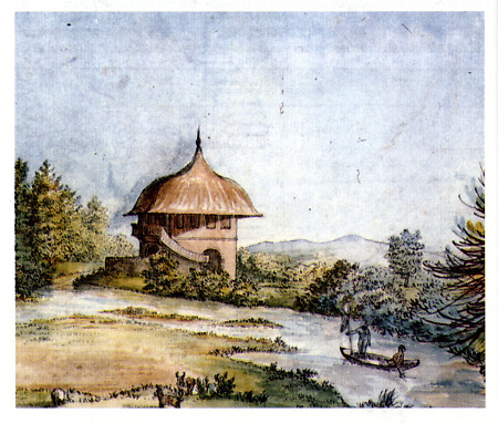 Das Türkisches Haus an der Kinzig, um 1810