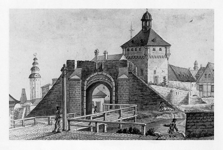 Ansicht des Spitaltores, 1816/17