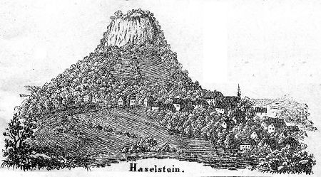 Ansicht von Haselstein, 1832