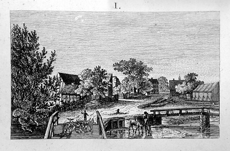 Ansicht von Hausen, 1823