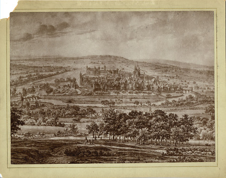 Ansicht Herborns von Osten, um 1640