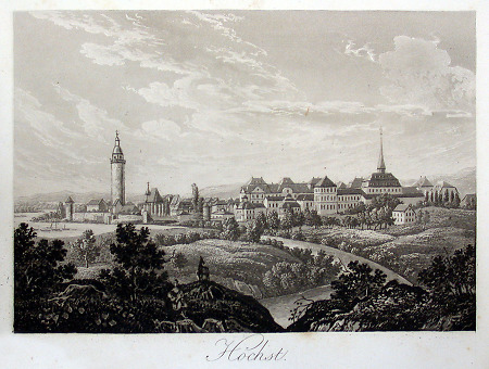 Ansicht von Höchst, 1899