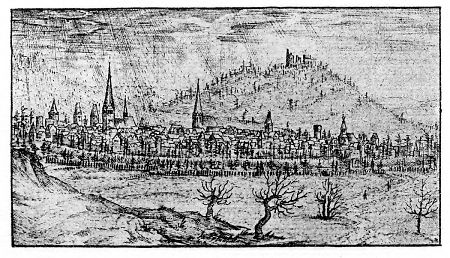 Ansicht von Hofgeismar, 1591