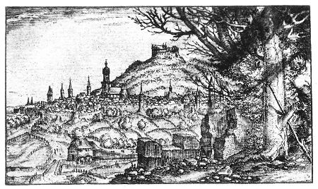 Ansicht von Homberg/Efze, 1591