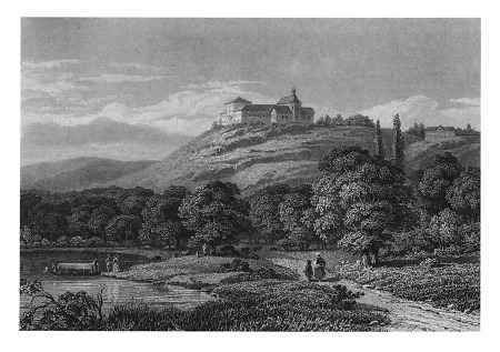 Ansicht von Johannisberg, 1844