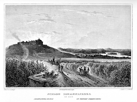 Ansicht von Schloss Johannisberg, 1862