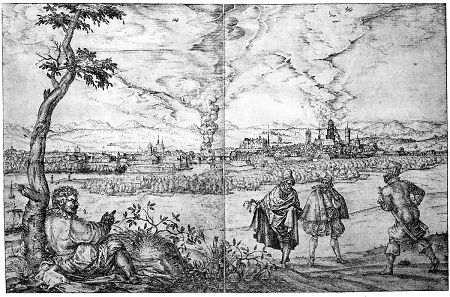 Ansicht von Kassel, 1591
