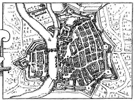 Aufsicht Kassels, 1605