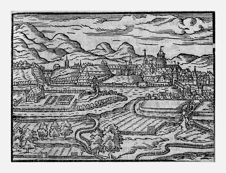 Ansicht von Kassel, 1610