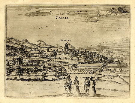 Ansicht von Kassel, 1616