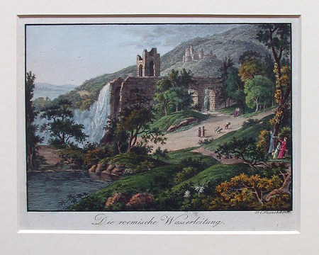 Ansicht des Aquädukts, um 1800