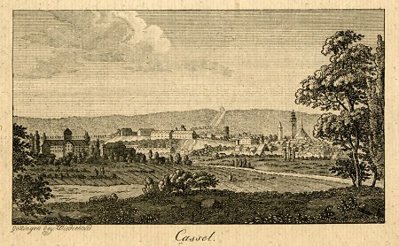 Ansicht Kassels von der Ostseite, 1825