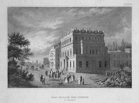 Ansicht des Ständehauses, 1842