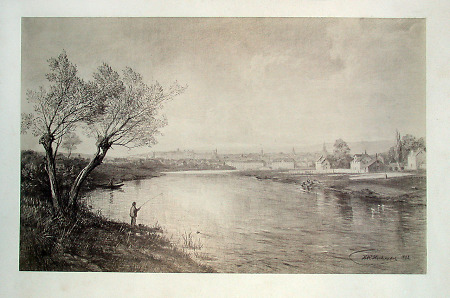 Ansicht Kassels von der Ostseite, 1883