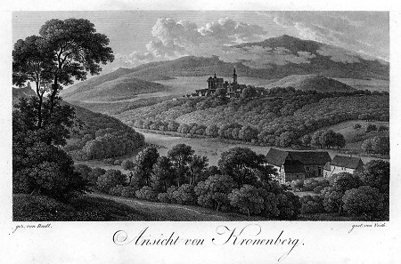 Ansicht von Kronberg, 1818