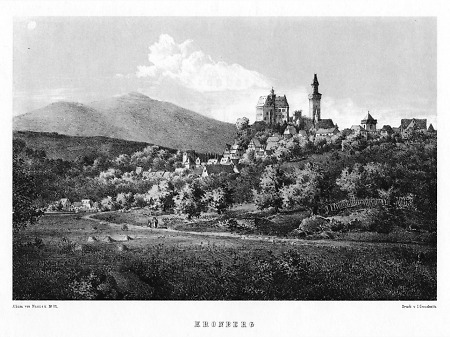 Ansicht von Kronberg, 1864