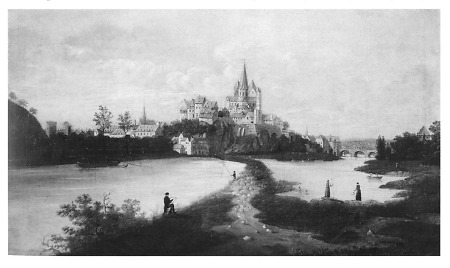 Stadtansicht von Limburg, 1820